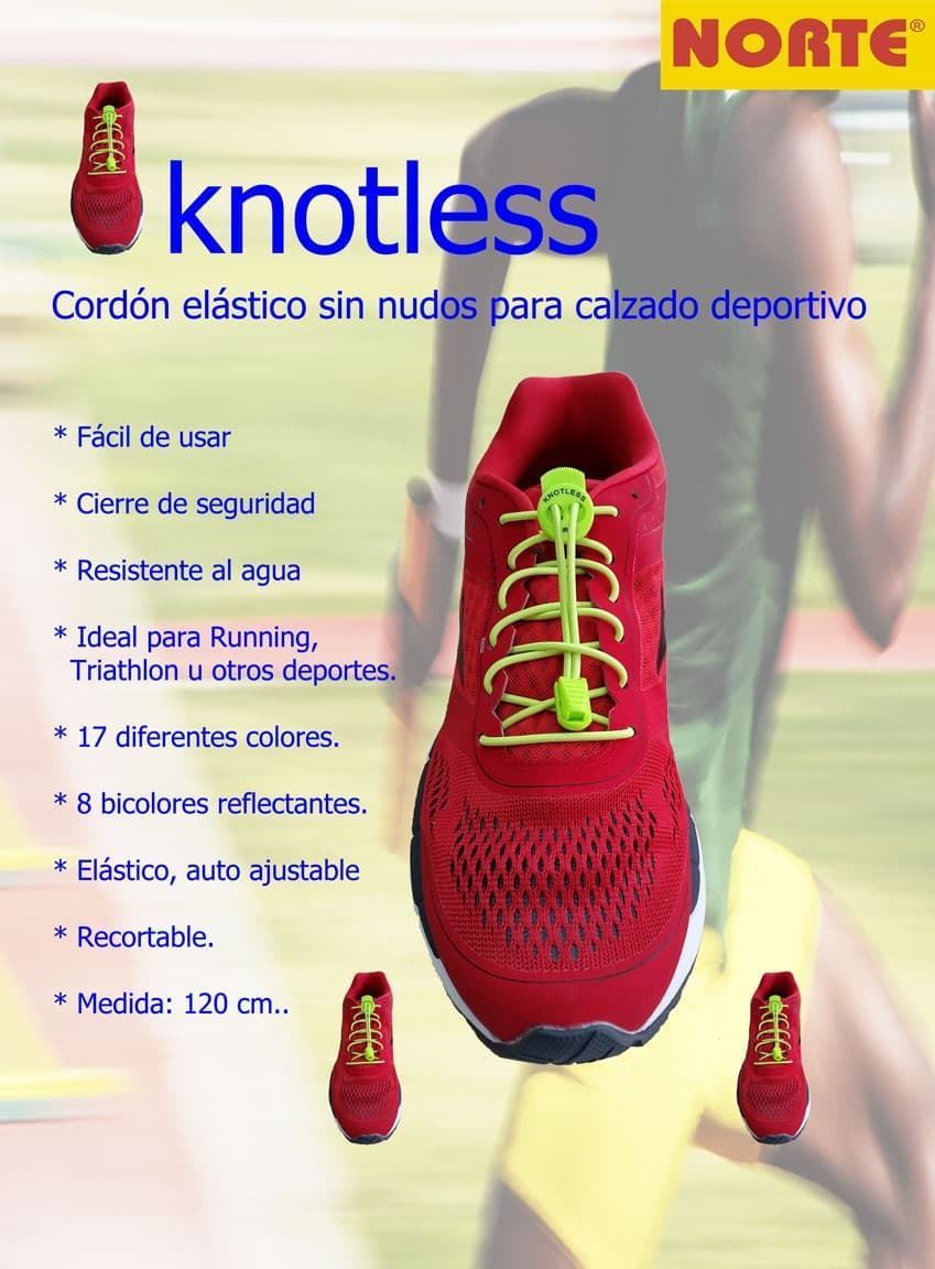 Cordón elástico para calzado deportivo Knotless - Imagen 2